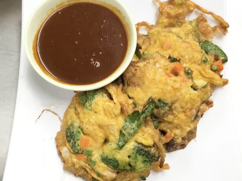 N1. Vegetable Egg Foo Young