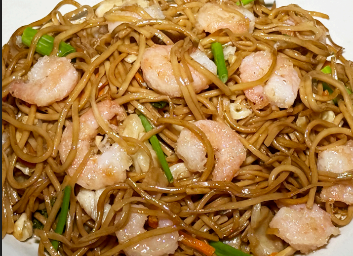 36. 虾炒麵 Shrimp Lo Mein