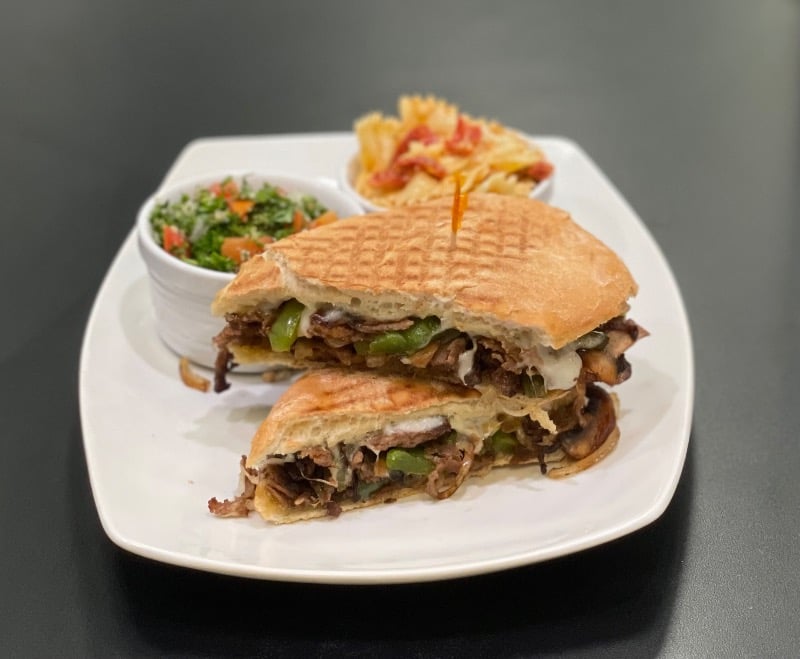 Cheese Steak Panini
