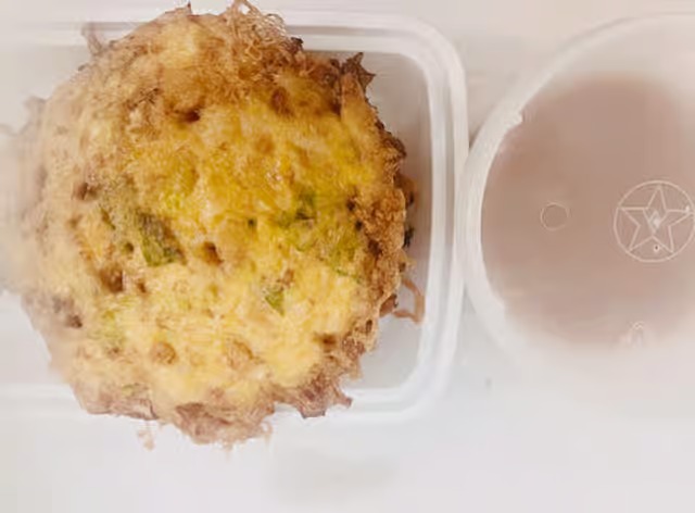 Pork Egg Foo Young 叉烧蓉蛋