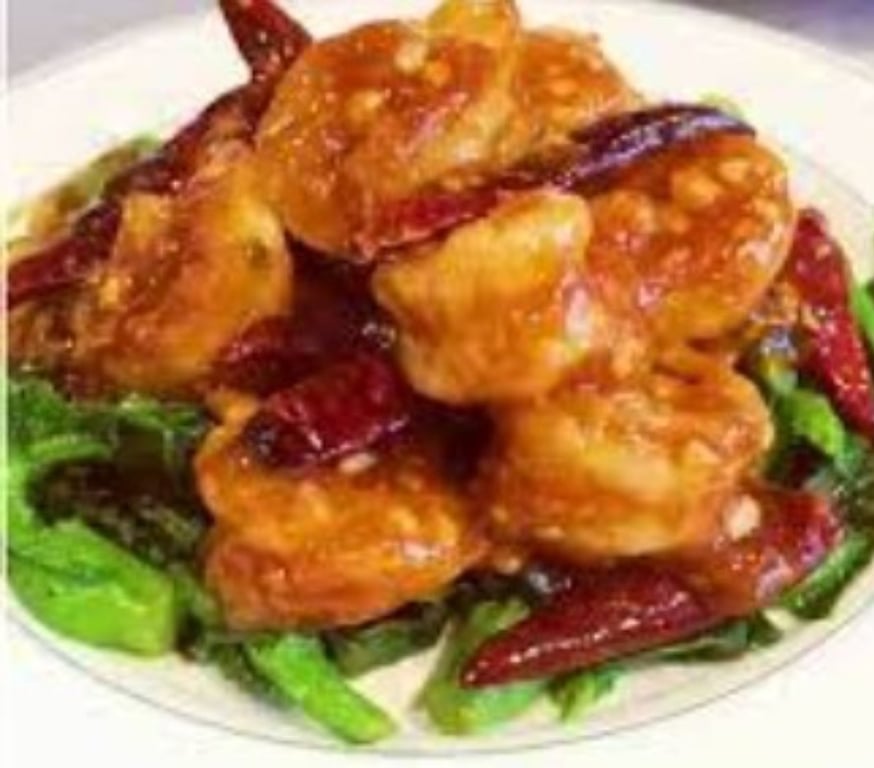 General Tso's Shrimp