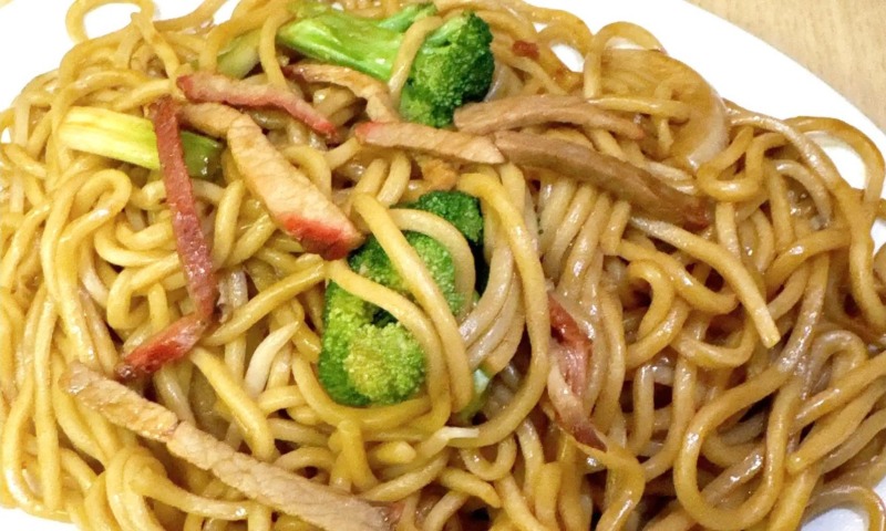 BBQ Pork Chow Mein
