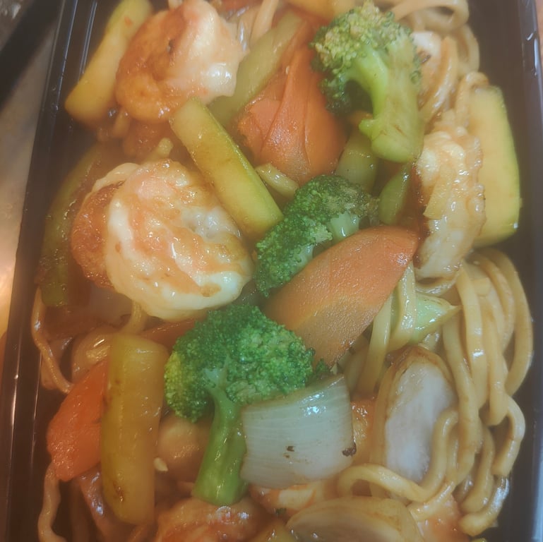 54. Shrimp Lo Mein