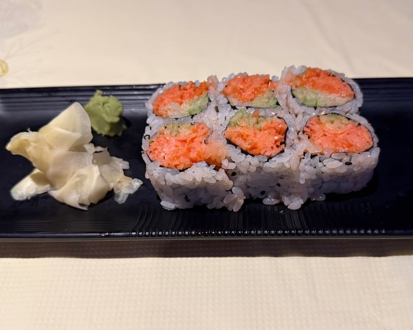 C12. Spicy Kamli Cucumber Roll
