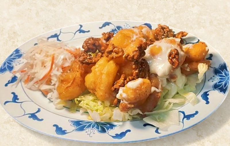 核桃虾 Honey Walnut Shrimp