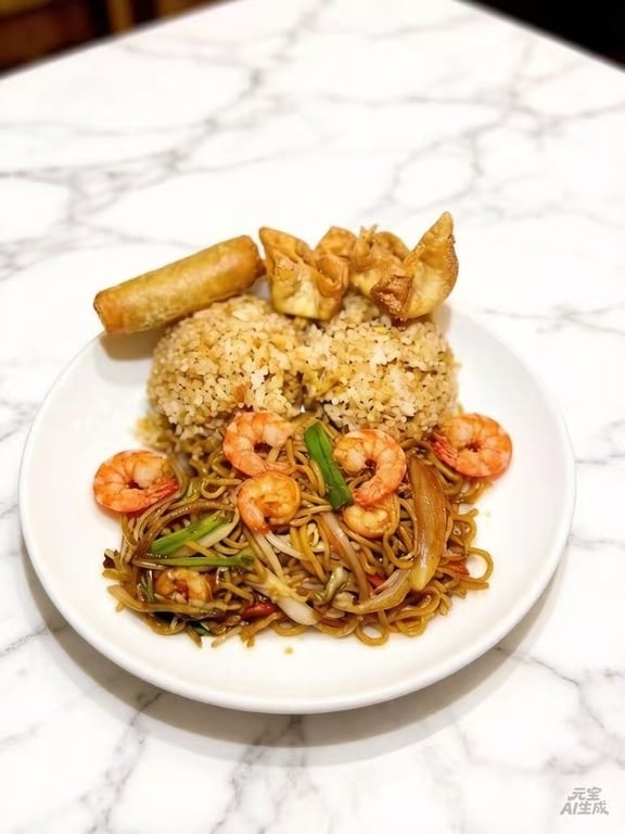 L40. Shrimp Lo Mein