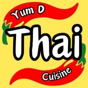 Yum D Thai Cuisine - Orange logo
