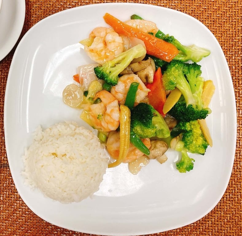 Shrimp with Mixed Vegetables