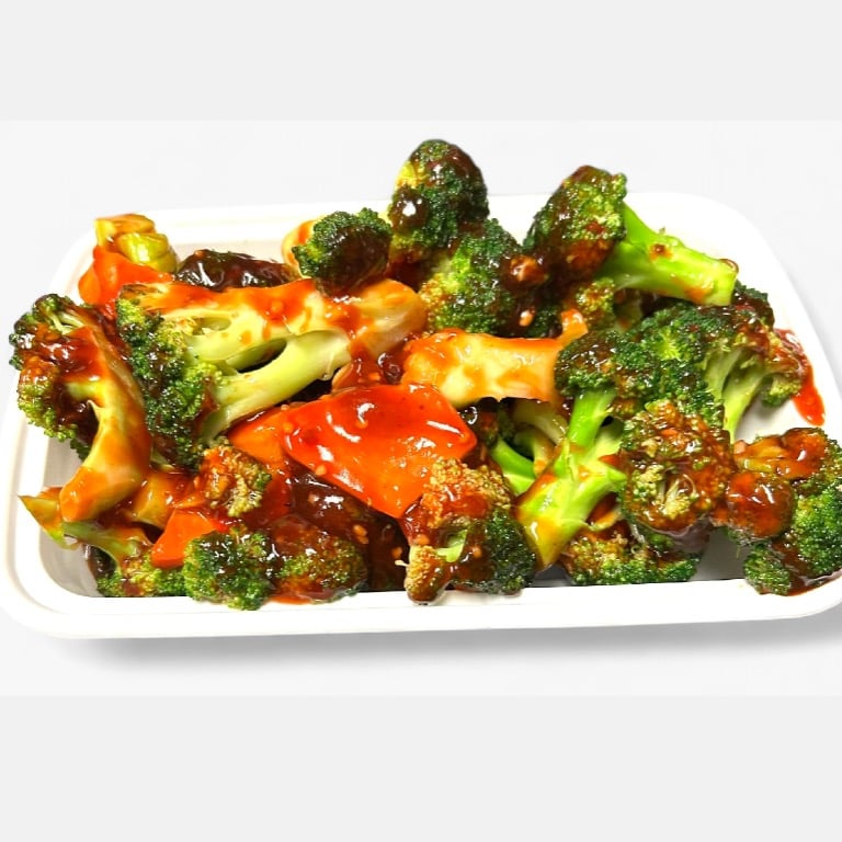 114. Broccoli w. Garlic Sauce