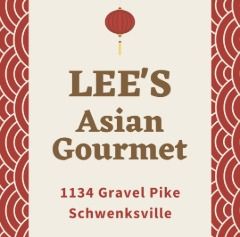 LEE'S ASIAN GOURMET - Schwenksville, PA | Order Online | Chinese Takeout