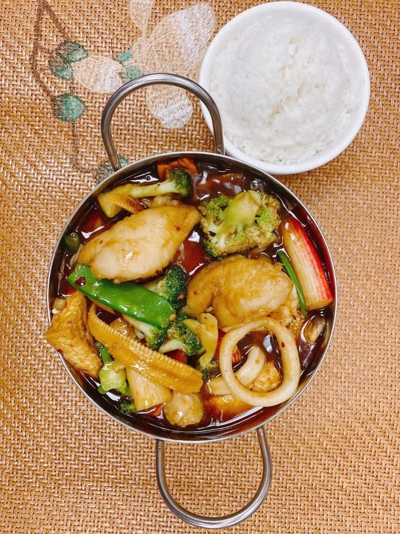 Seafood Tofu Pot