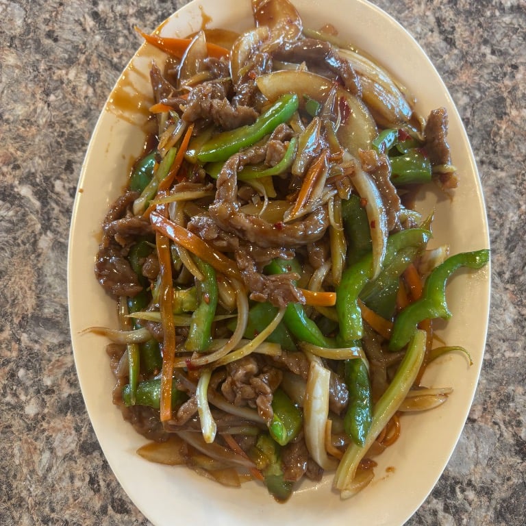 S18. 干烧牛 Hot & Spicy Shredded Beef