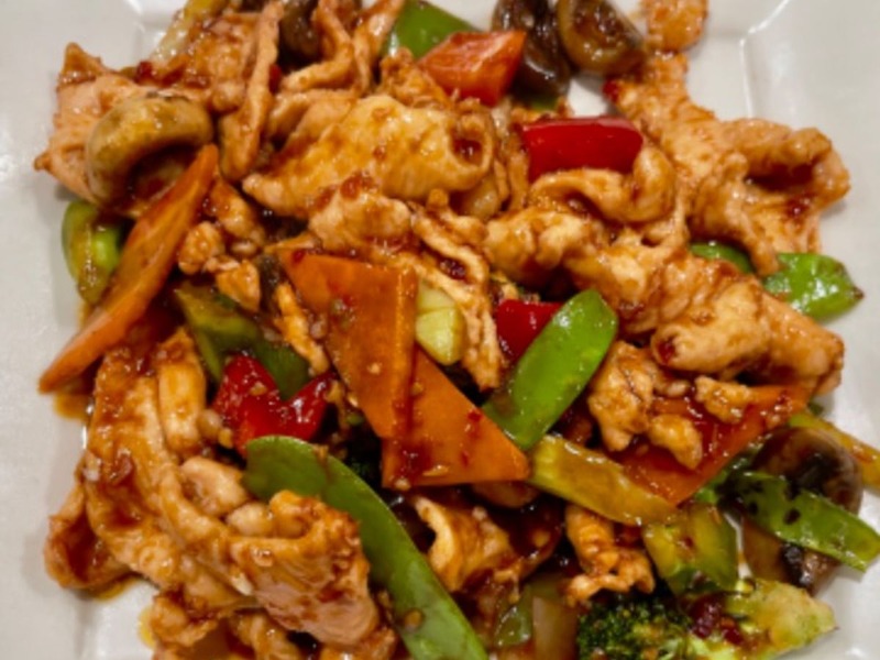 Chicken w. Hunan Sauce