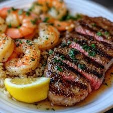 New York Steak & Grilled Shrimp