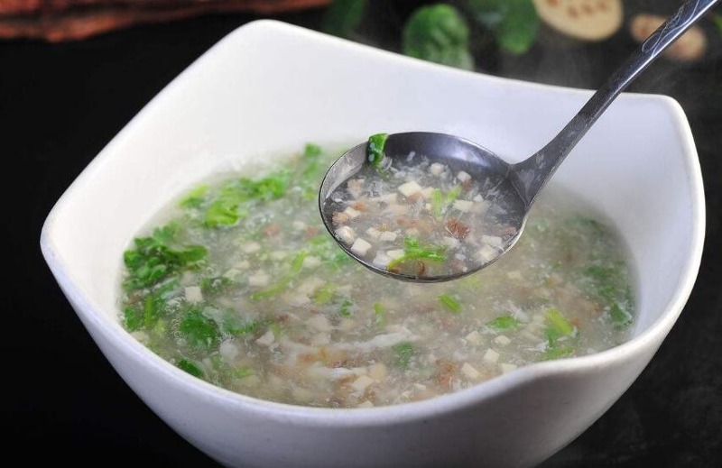 4. 西湖牛肉羹 West Lake Beef Chowder Soup