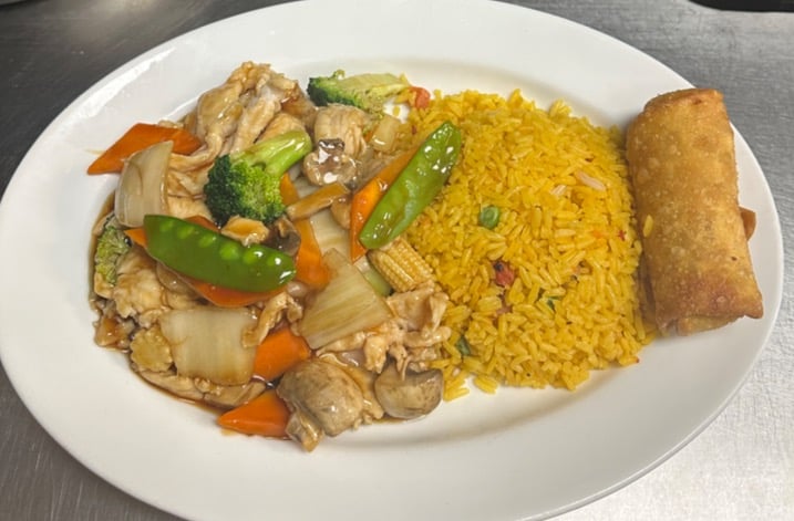 14. Chicken w. Mixed Vegetables