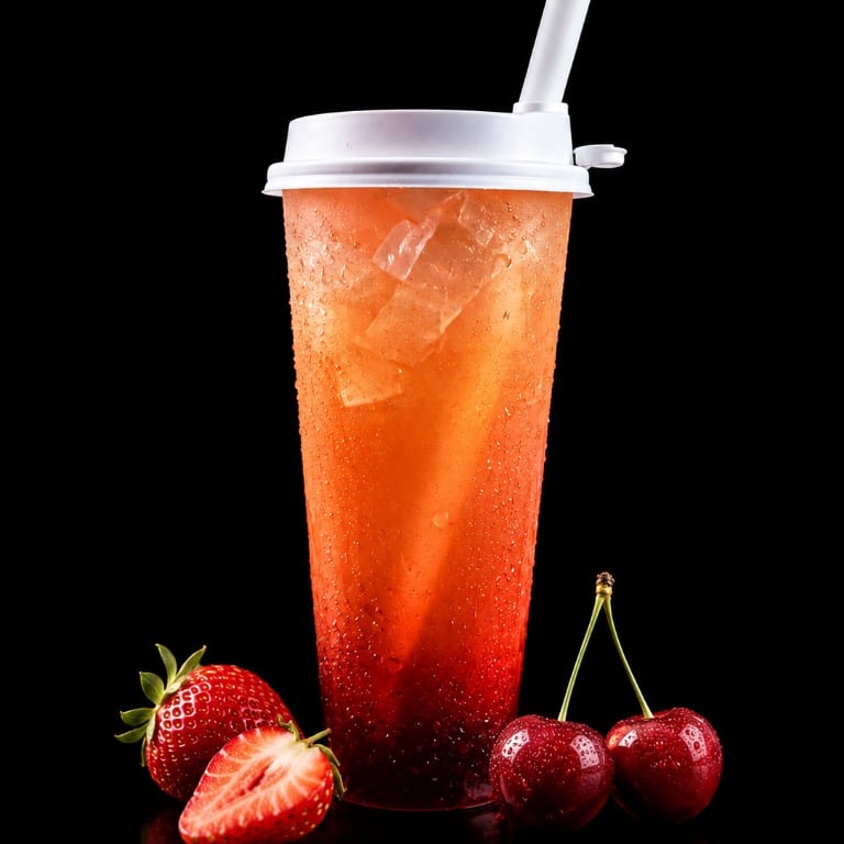 Strawberry Cherry Fruit Tea