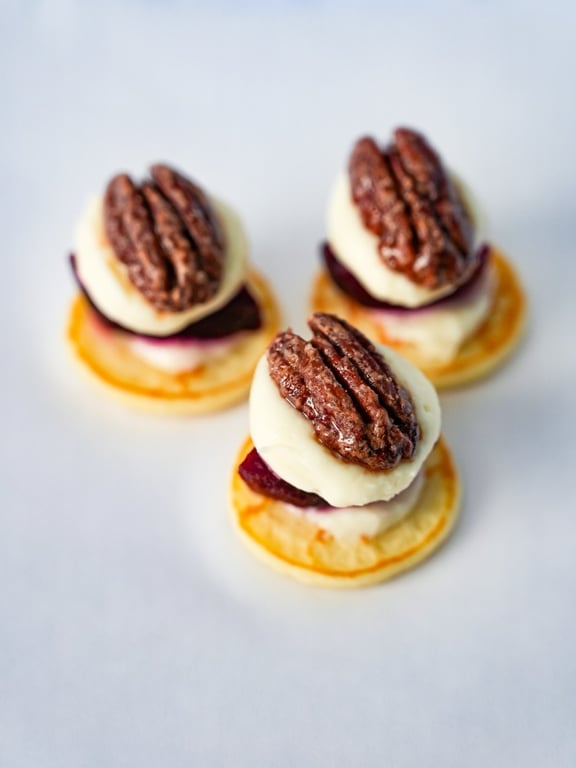 6 Blinis à la Betterave