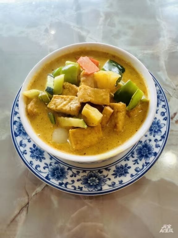 Pineapple Curry Dinner