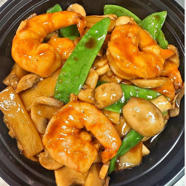 Shrimp w. Mushrooms