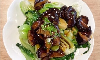 Bok Choy w. Black Mushroom