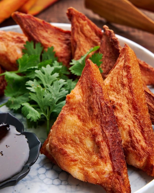 5. 虾吐司<br>Shrimp Toast (4)