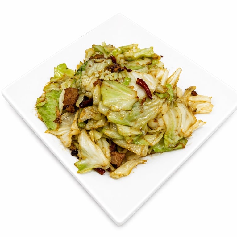 D05. Hand-Torn Cabbage Stir-Fry