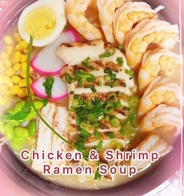 7. Jumbo Shrimp and Chicken Ramen