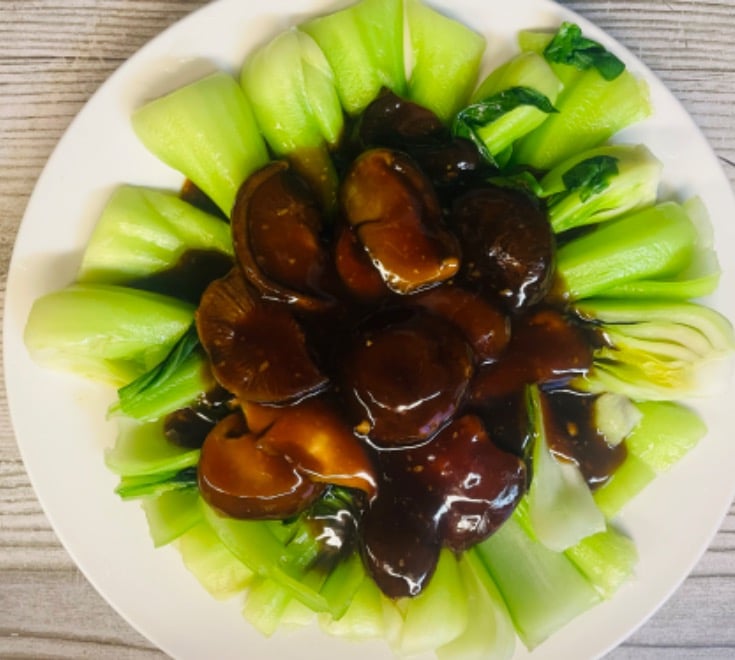冬菇上海青 Baby Bok Choy with Mushroom