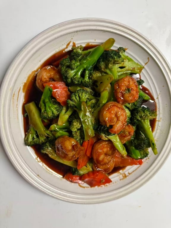 501. 芥兰虾<br>Shrimp w. Broccoli