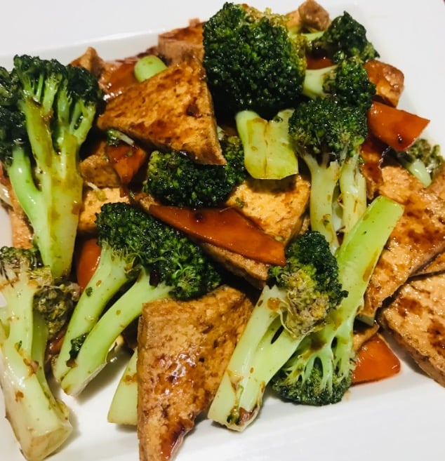 芥兰豆腐 163. Broccoli Tofu