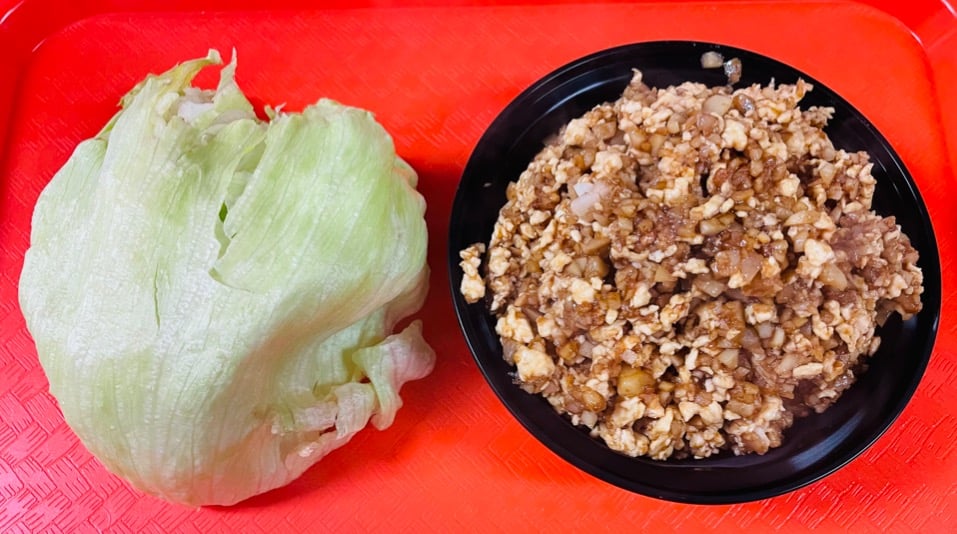 054. Minced Chicken in Smoothing Lettuce Wrap Image
