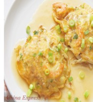 C31 Shrimp Egg Foo Young Combo虾蓉蛋