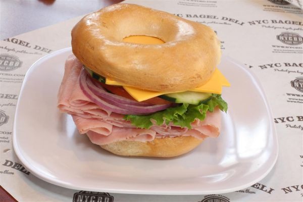Branded Deluxe Ham Sandwich Image