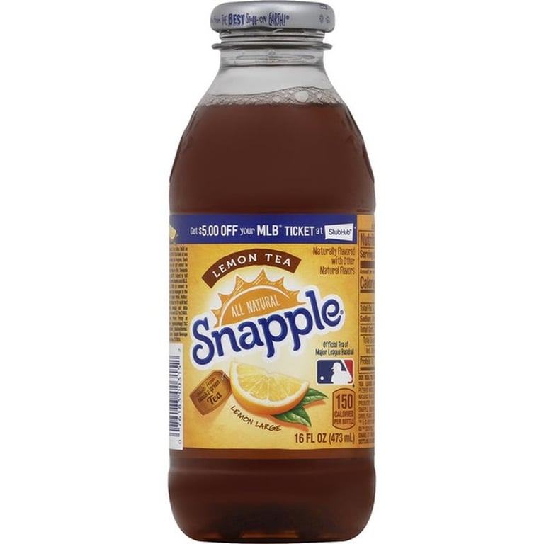 Snapple Iced Tea  16 oz. Image