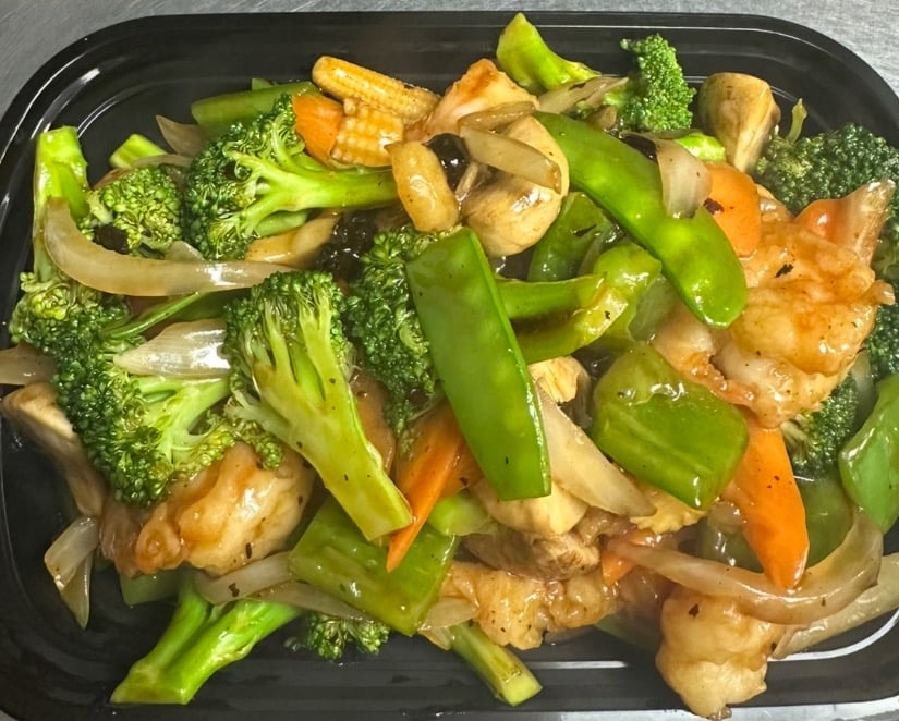 58. Shrimp w. Black Bean Sauce
