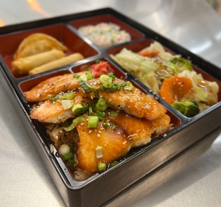 Bento Box Salmon