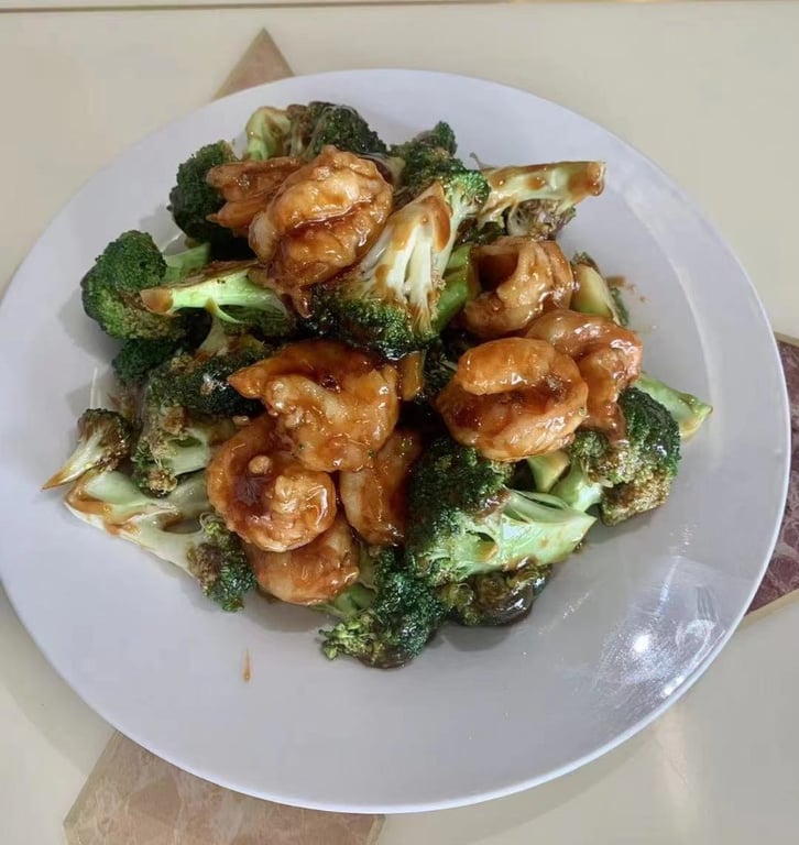 87. Shrimp w. Broccoli