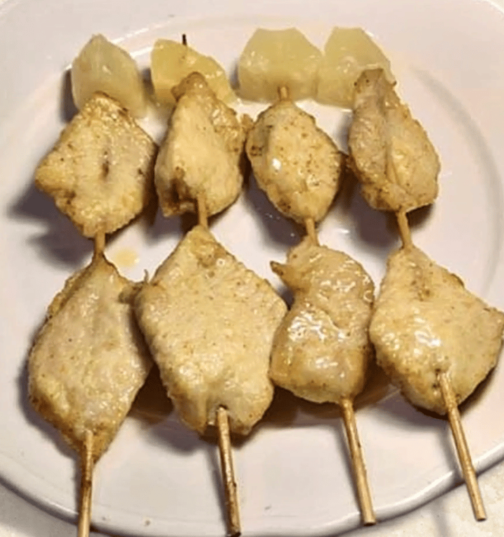 9. 鸡柳串 Teriyaki Chicken (4)