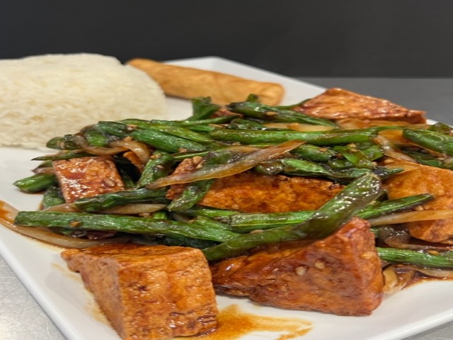 L41. Green Beans w.  Tofu