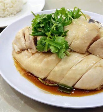64. Hainanese Chicken Rice  海南鸡饭