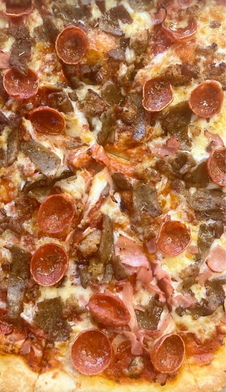 Meatzza Pizza (all meat pizza )