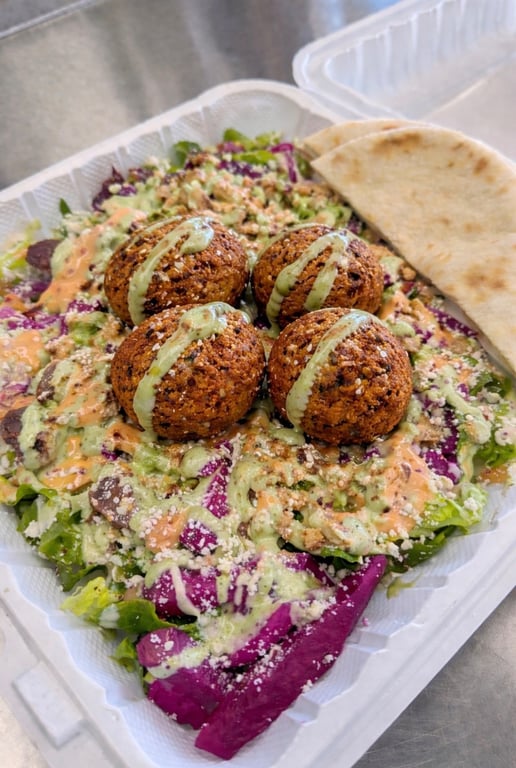 FALAFEL (VEGAN) PLATE