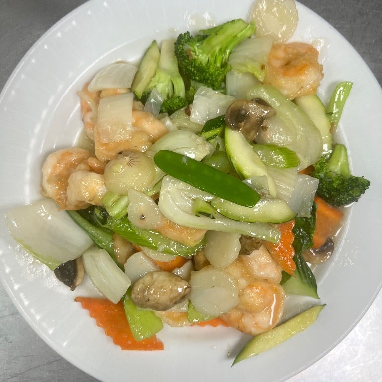 Shrimp with Mixed Vegetables