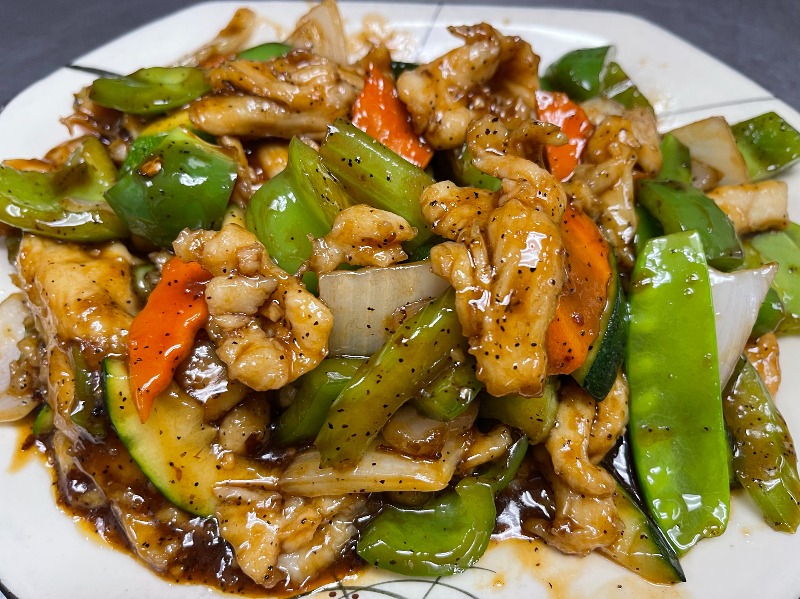 Black Pepper Chicken