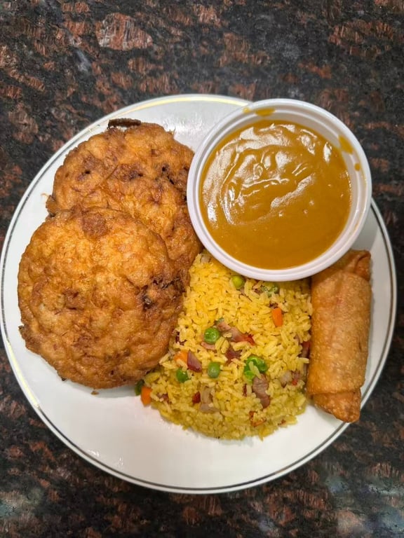 60. Roast Pork Egg Foo Young (3)