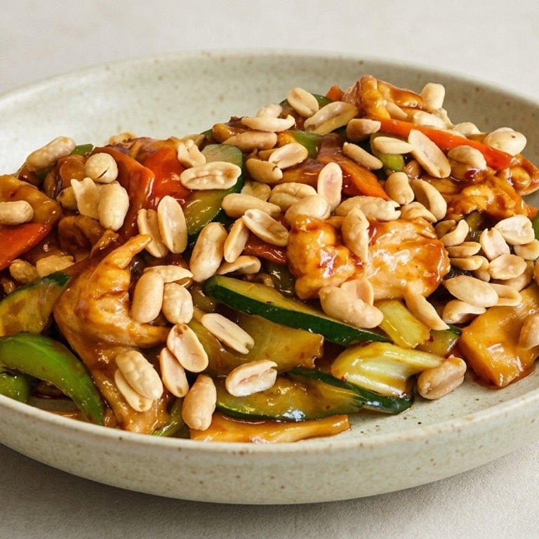 Kung Po Chicken w. Peanuts 宫保鸡丁