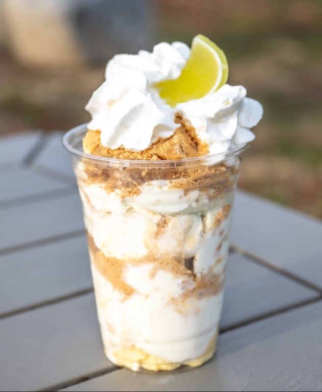 Key Lime Pie Sundae