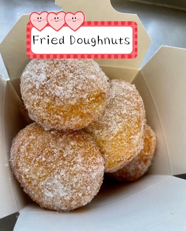 13. Fried Doughnuts w. Sugar (10) 炸包