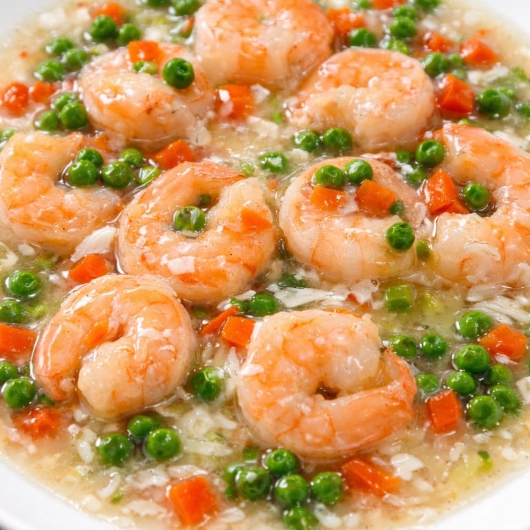 32. Shrimp with Lobster Sauce